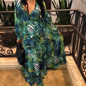 Vacation flowy dress